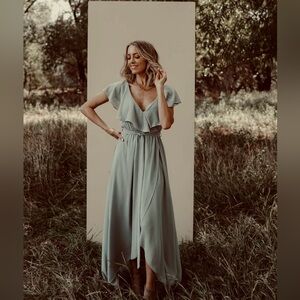 Baltic Born Light Green Maxi Dress
